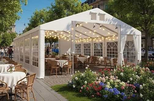 Святковий шатер ПОСИЛЕНИЙ 3х6 4х8 5х6 6х8 6х12 павільйн весілля банкет