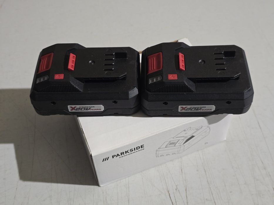 2 - baterias 20v 4ah smart parkside performance
