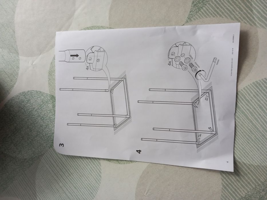 Stolik   metalowy mały