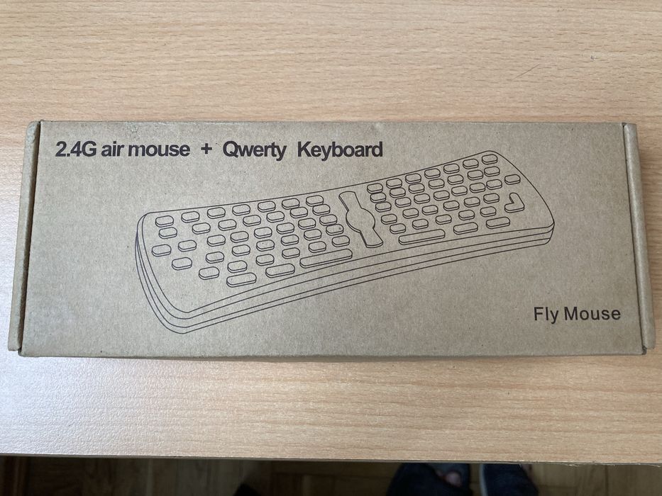 2.4G air mouse + Qwerty Keyboard