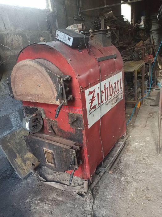 Піролізний котел Ziehbart 35 кВт (НОВА камера 8мм)