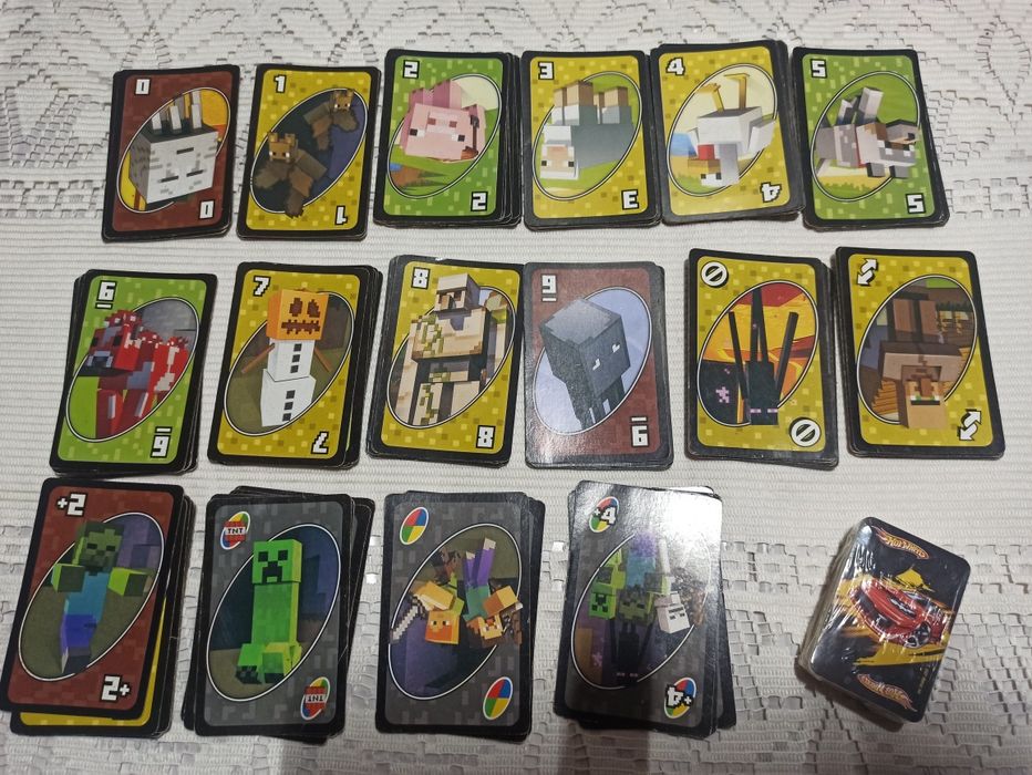 Uno minecraft+mini karty