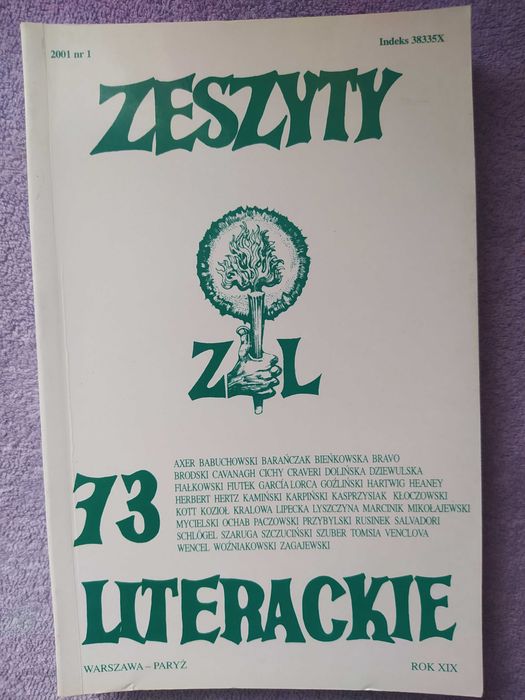 Zeszyty Literackie 73