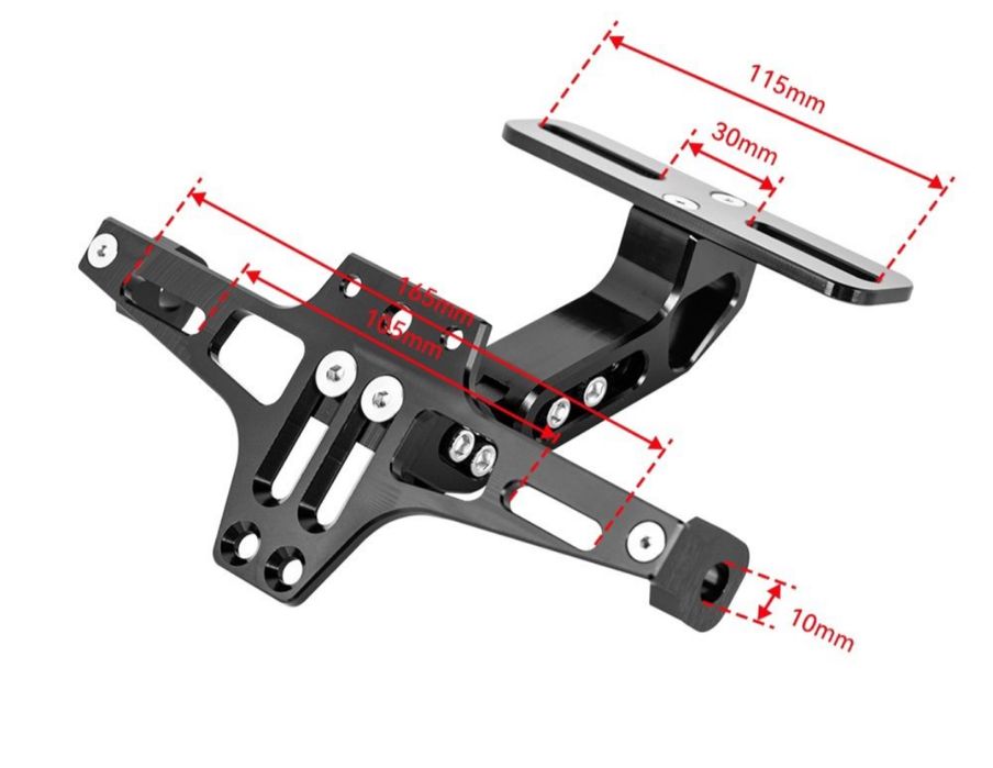 Крепление для номера мотоцикла