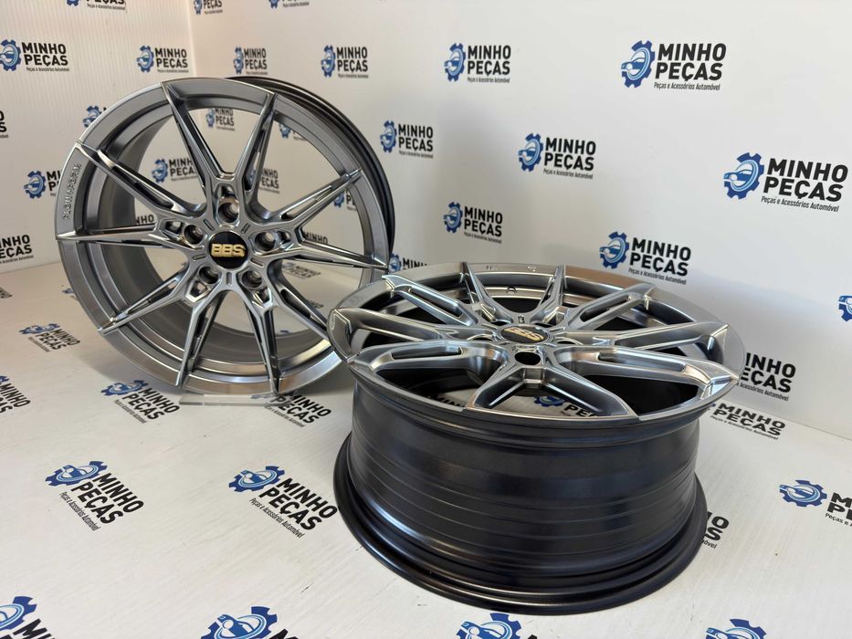Jantes look BBS em 17 (5x108) Hyper Black