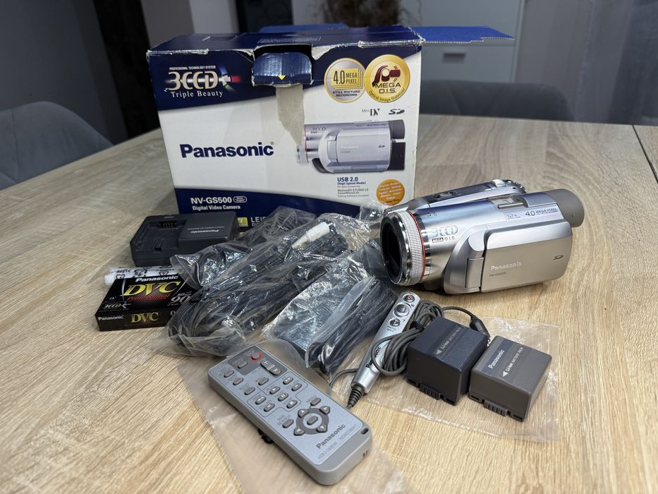 Panasonic NV-GS500 4MP 3CCD MiniDV obiektyw Leica Dicomar