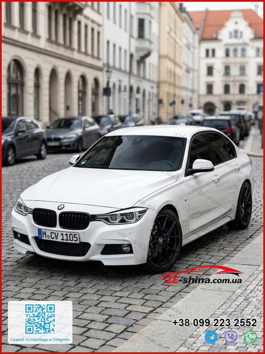 Диски Vossen R18 5x120 ET35 Flow Forming 8 кг  BMW E90 E60 F30 F10 320d 520d X3 F25 M Sport Нові Gloss Black