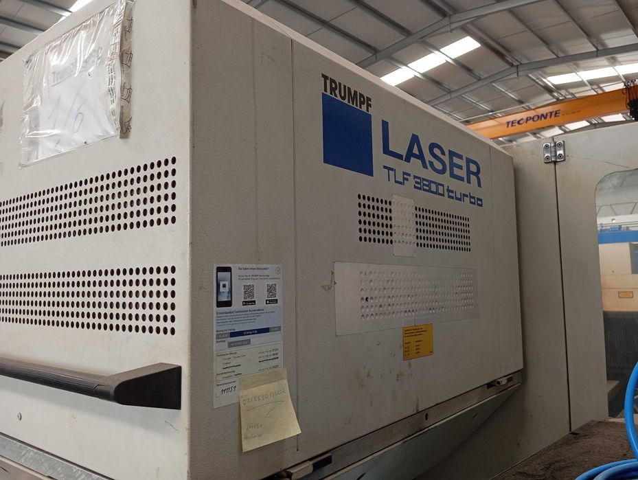 TRUMPF LASER TLF3800 turbo 3030L