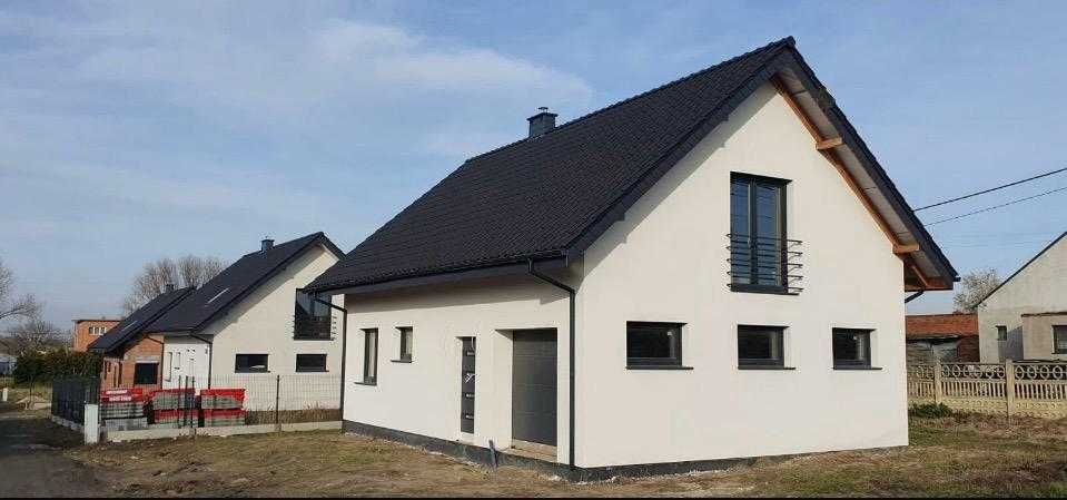 Krotoszyn DOM NOWY stan surowy lub deweloperski na działce klienta! 140m2