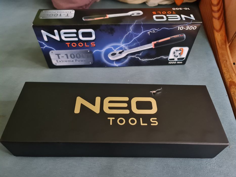 Grzechotka 1/2" Neo Tools T1000 90 zębów 10-300 nowa 1000Nm