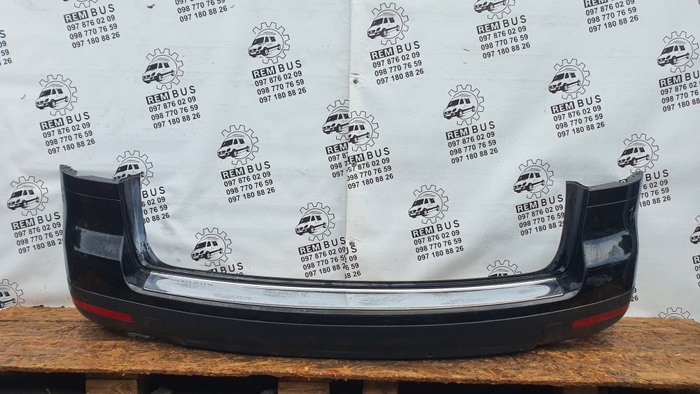 Бампер задній Volkswagen Touareg, таурег чорний