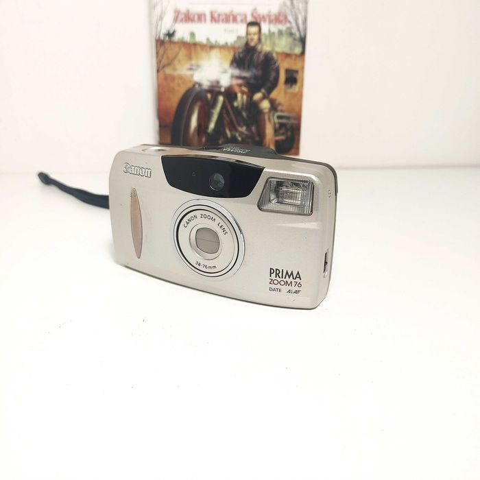 Niezawodny Kompakt CANON Prima Zoom 76 Date Ai AF lens 38-76mm