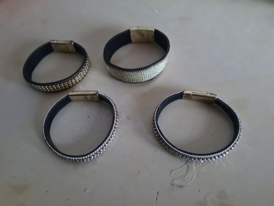 Conjunto pulseiras Pedra Dura