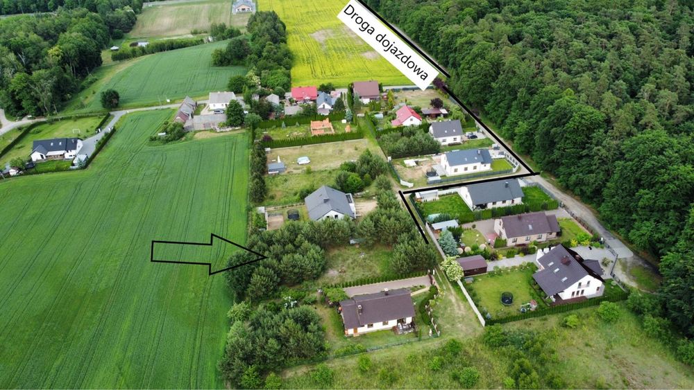 Działka budowlana 1225 m.kw – pohled 2