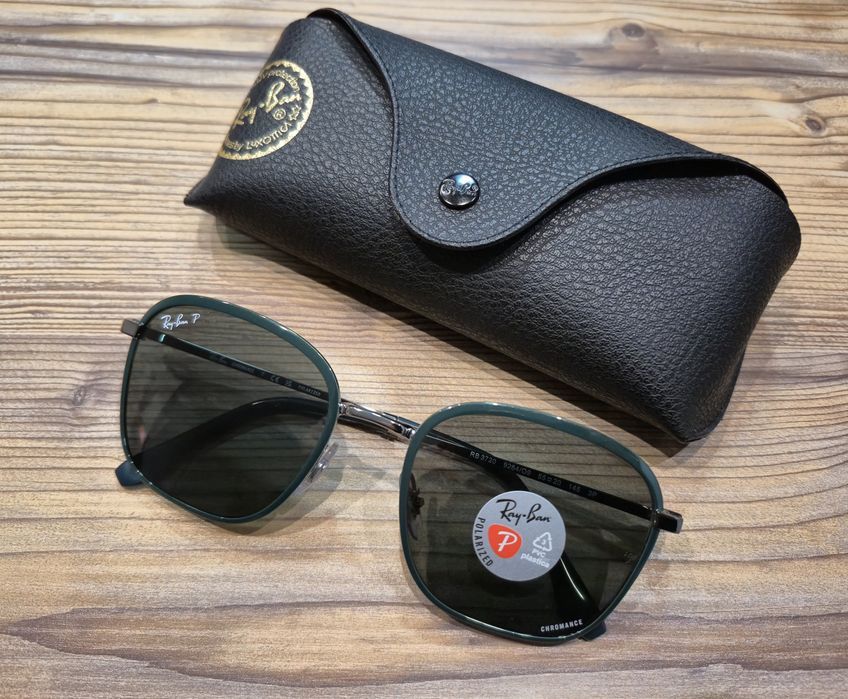 Металеві  сонцезахисні окуляри унісекс   Chromance RB- 3720  Ray-Ban!
