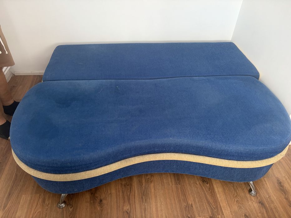 Sofa rozkladana z pojemnikiem
