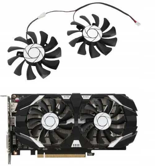 Wentylatory do Msi GTX 1650 SUPER 1050, 1050 Ti HA8010H12F 75mm PC GPU