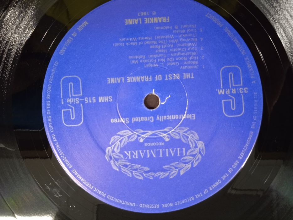Frankie Laine - The best of winyl