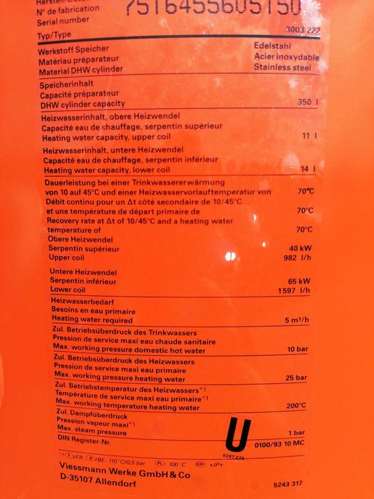 Bojler 350 solar 2 wężownice VIESSMANN  POMPA CIEPŁA