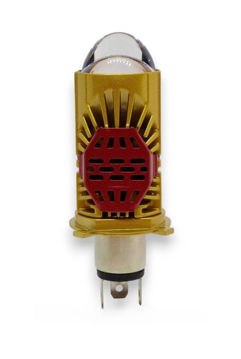 Мини линзы міні лінз H4 3570 led 12-24V 6000K 14000Lm 110W. Комплект