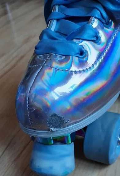 Wrotki rolki figurowe tradycyjne Story Quad skate dziewczęce roz. 38