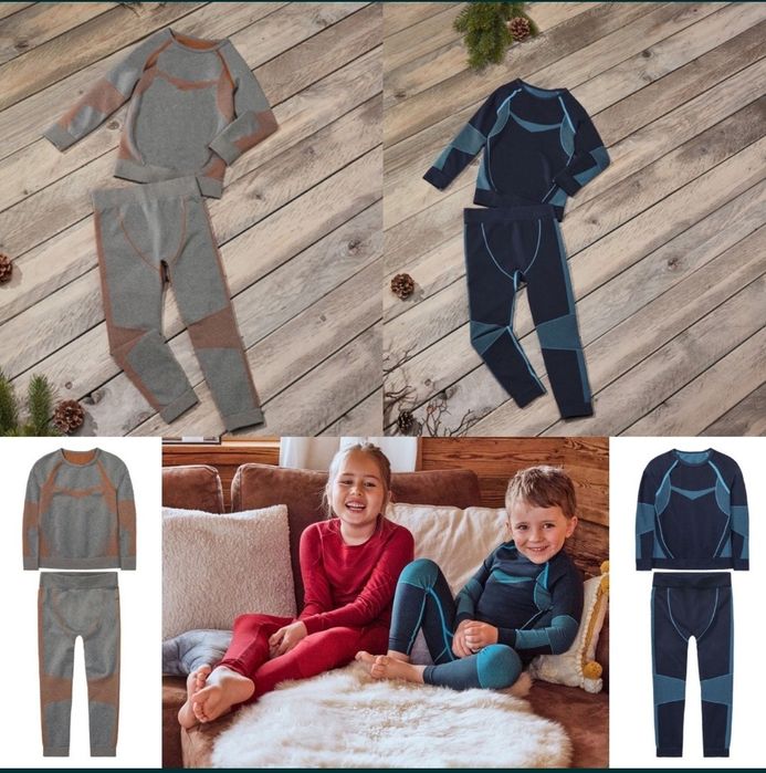 Термобілизна зональна безшовна преміум класу Lupilu/Crivit 86-164