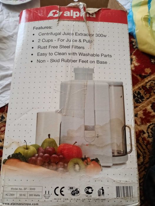 соковыжималка juice master SF 3000  Alpina