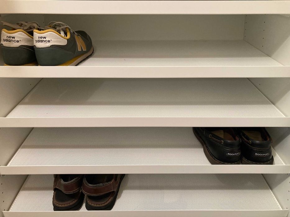 IKEA HJÄLPA Prateleira p/sapatos, branco, 80x40 cm como novas!