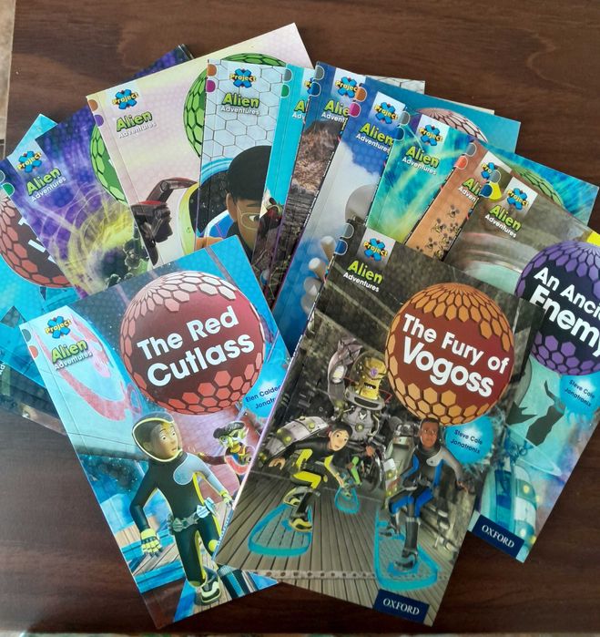 Набір з 15 книжок Oxford Project X Alien Adventures англійською