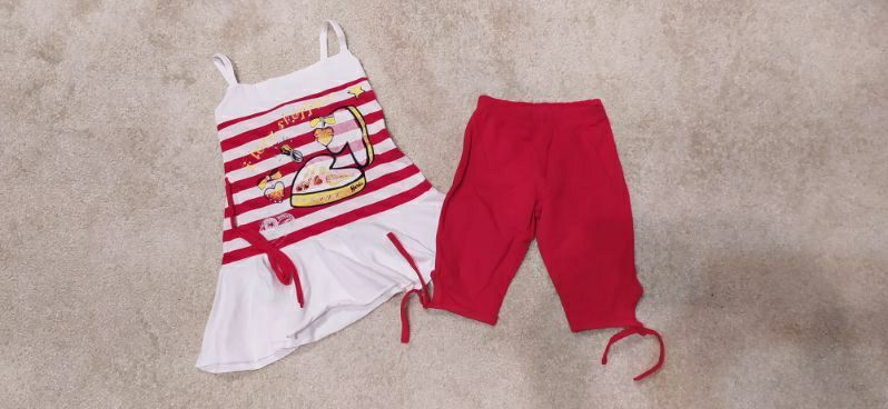 Komplet dla dziewczynki rozm. 92