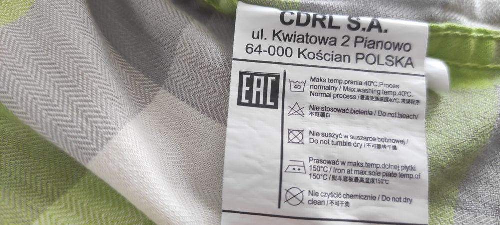 Cocodrillo - koszula w kratę dla niemowlaka