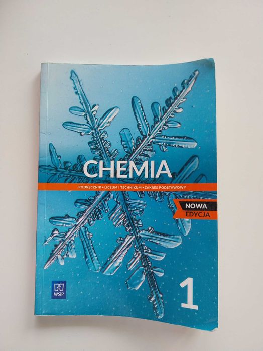 Podręcznik do chemii zakres podstawowy wydawnictwo WSiP Klasa 1
