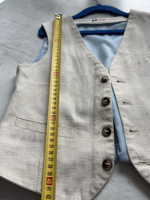Elegancka  kamizelka dla chłopca 128