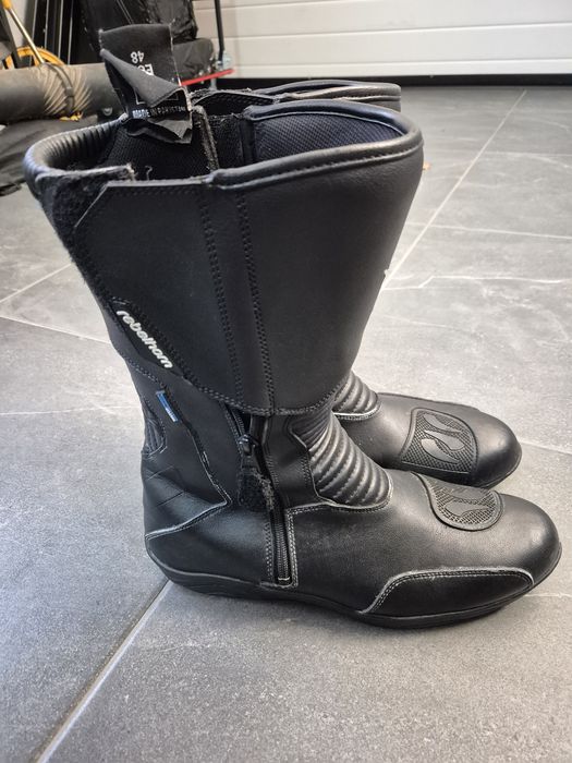 Buty motocyklowe Rebelhorn 48 – wysokie, turystyczne, bardzo dobry stan
