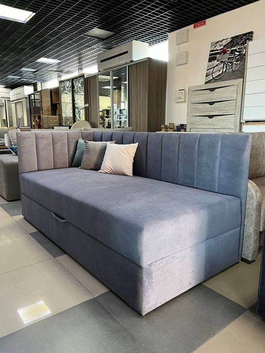 Кутові ліжка з підйомним механізмом і матрацом.  Кровать.