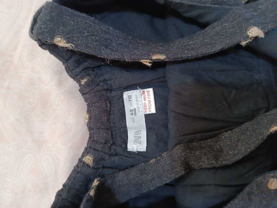Vestido Inverno 4/5 anos Zara