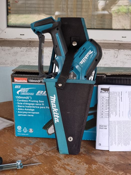Ланцюгова пила Makita DUC150Z + кобура. міні пилка, гілкоріз