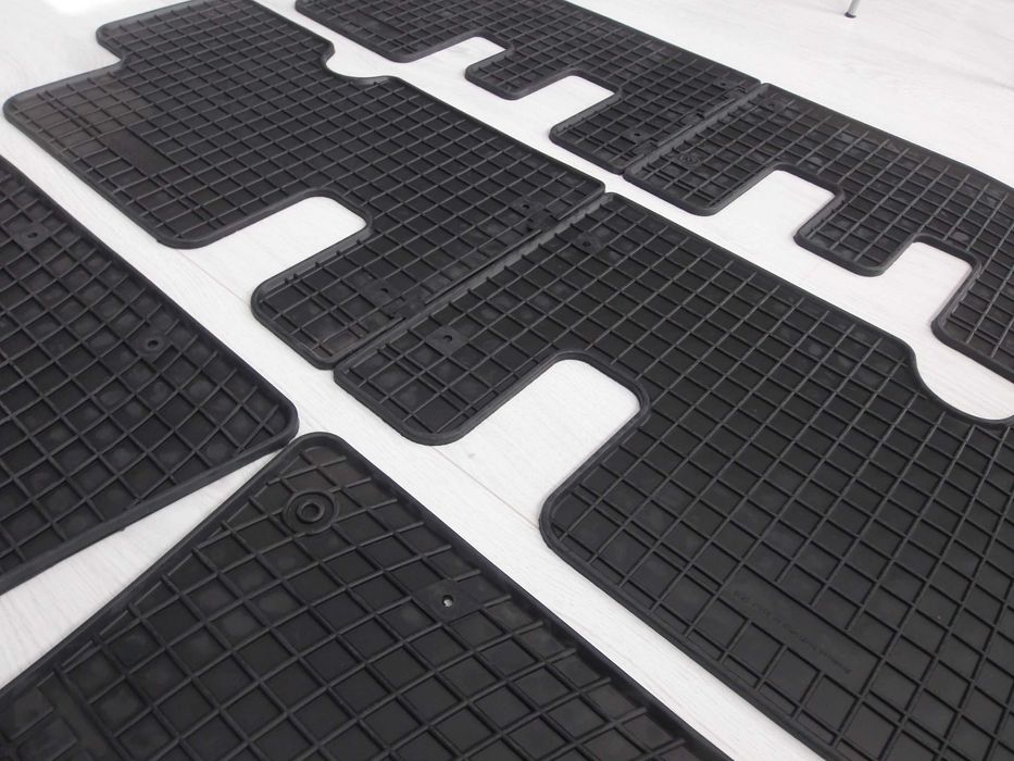 Dywaniki Gumowe Citroen C4 GRAND Picasso II 13- Dopasowane 7 Osobowy