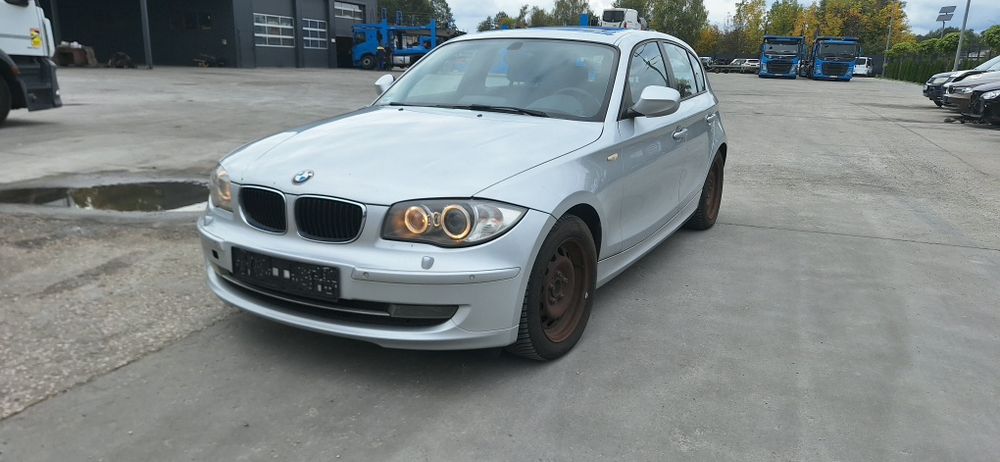 Kompletny przód bmw e87 titansilber metalic 354/7  xenon  błotniki zderzak maska