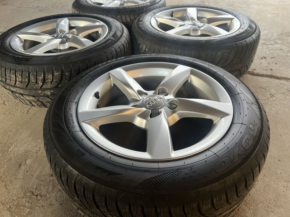 Koła 5x112 Audi 16 cali z oponami zimowymi