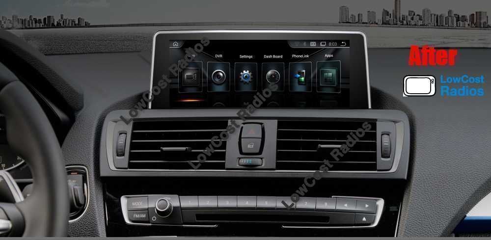 Auto Rádio GPS ANDROID BMW (Série 1, 2, 3 e 4) F20 F21 F22 F30 F31 F32 | CARPLAY • ANDROID AUTO
