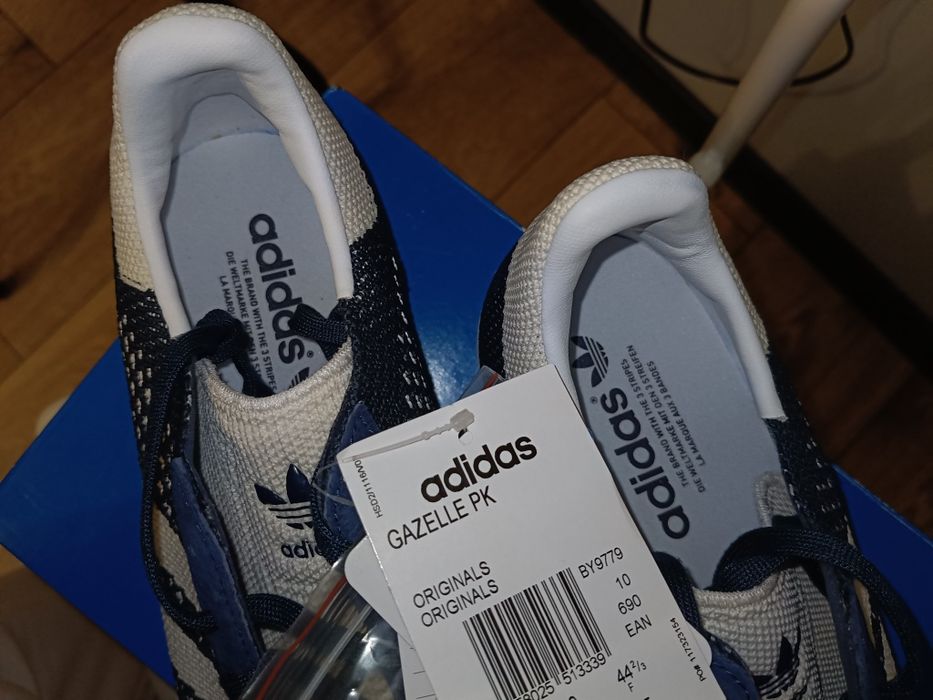 Nowe Adidas Gazelle PK 44 2/3