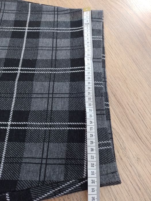 Spódnica dopasowana mini w kratę XS Cropp