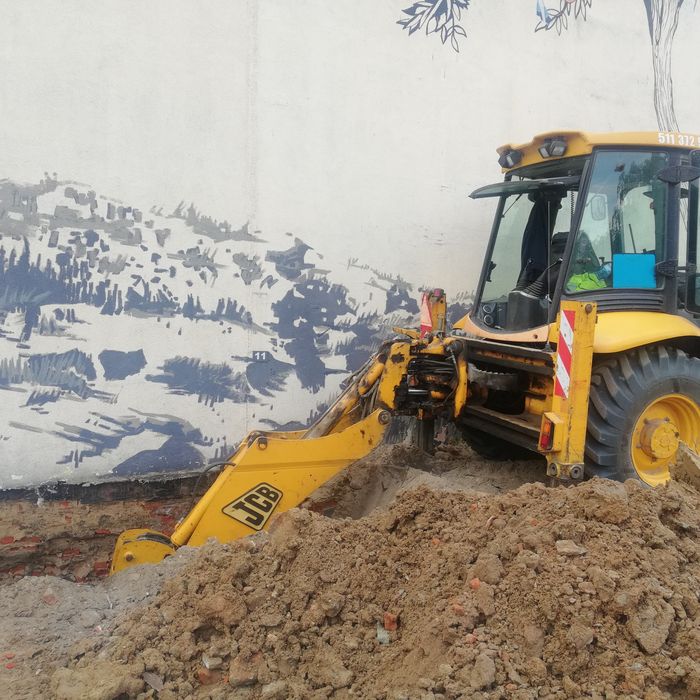 Usługi Koparko ładowarka szambo