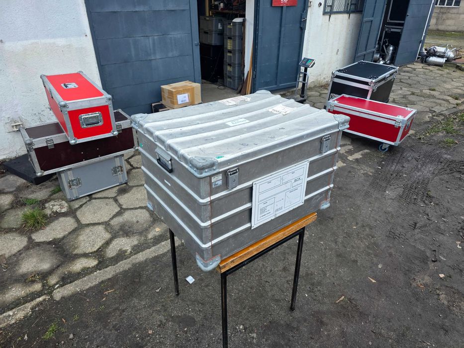 (70x50x47) STANEX Skrzynia transportowa aluminiowa FAKTURA