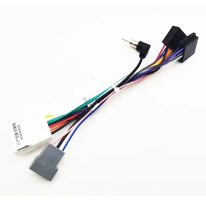 Панель під 1 Din магнітолу + магнітола + кабель для Nissan Note E 11