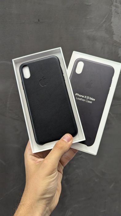 Apple iPhone Xs Max Leather Шкіряний оригінал