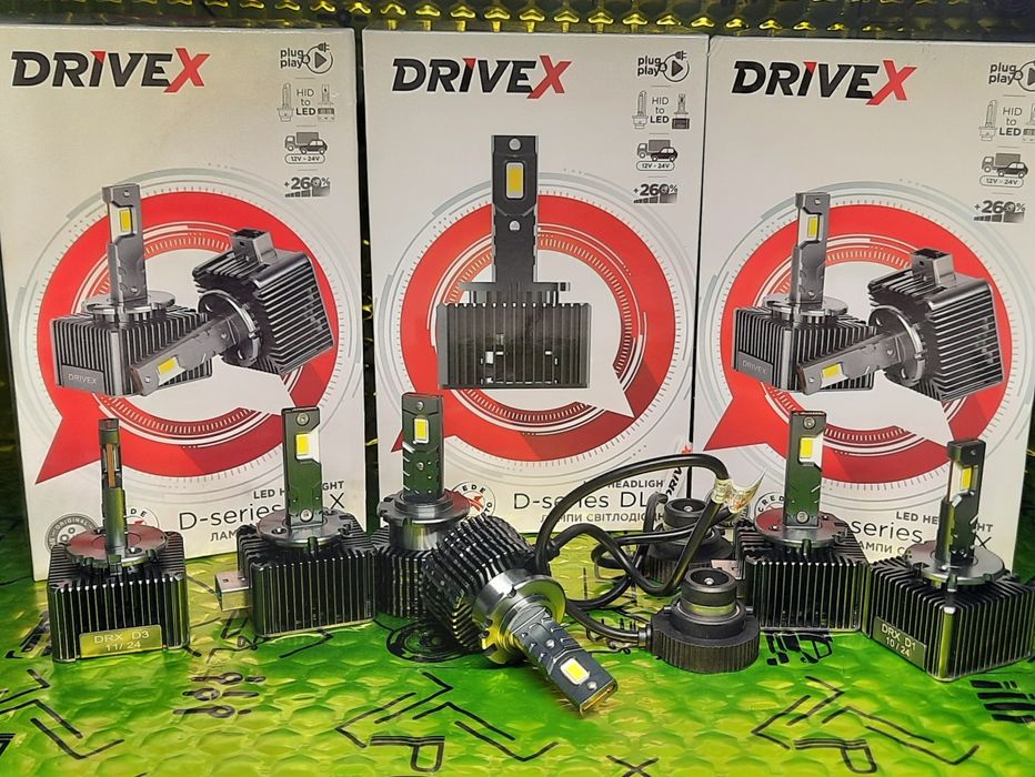 Лед лампи DriveX D-Series DLX D1/D2/D3/D4/D5/D8 10000lumen 50 watt