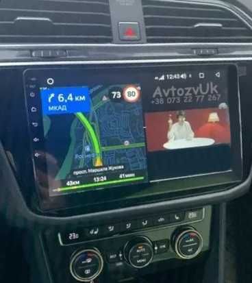Магнітола TIGUAN Volkswagen GOLF + Тігуан Гольф CarPlay VW Андроїд 16