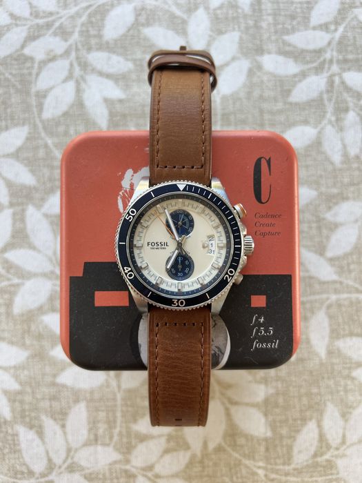 Relógio Fossil à prova de água